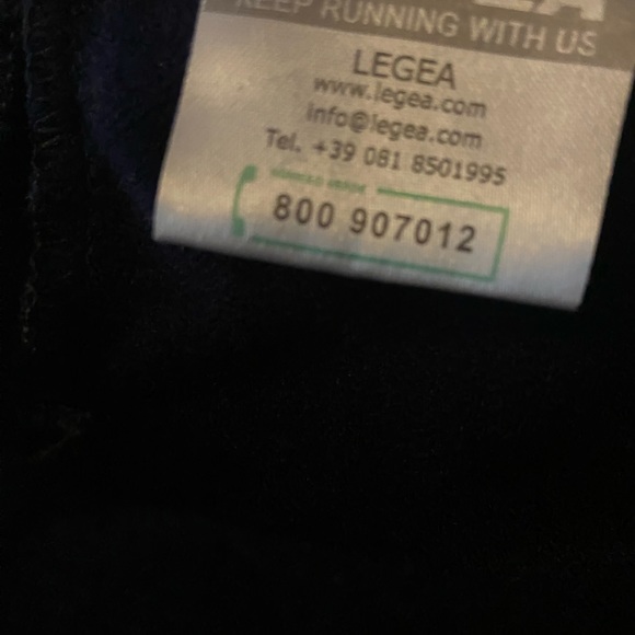 Legea Italian brand boy’s track/soccer pants. NWOT. - Picture 2 of 3